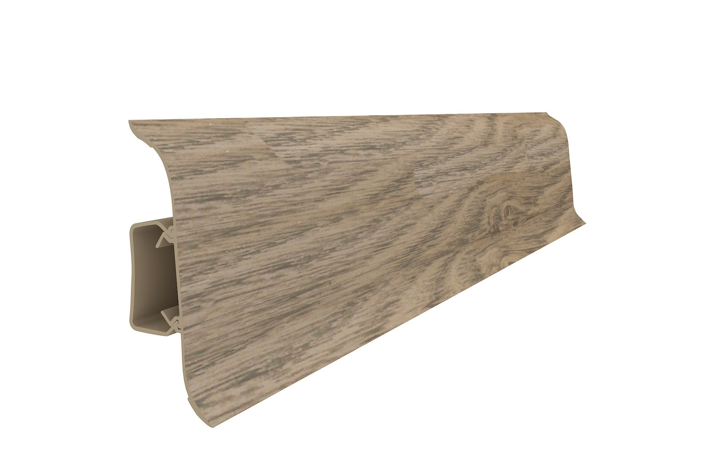 Plintă PVC Vilo Flex 550 Iroko 250 x 2,2 x 5,55 cm