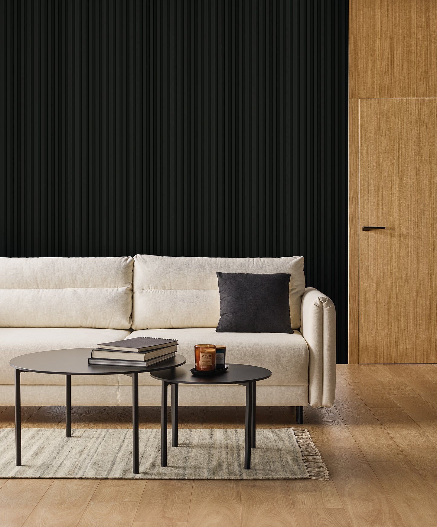 Panou riflaj Vox Linerio M-Line Negru 265 x 12.2 x 1.2 cm