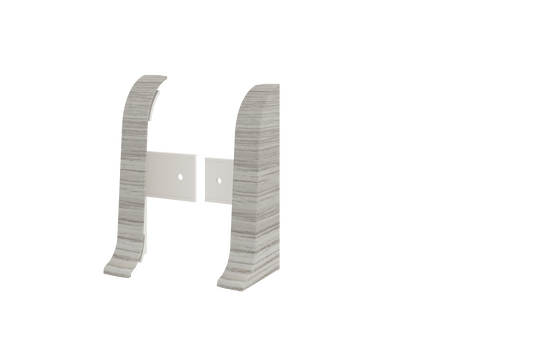 Terminatie plinta stanga/dreapta Vilo Flex 5102 Molid 5.55 x 2.2 cm, 2 buc