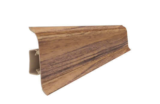 Plintă PVC Vilo Flex 528 Nuc inchis   250 x 2,2 x 5,55 cm