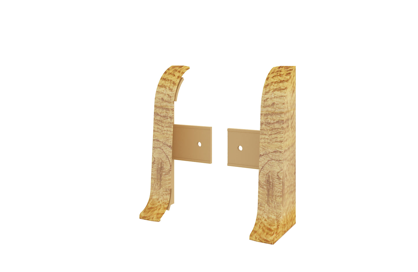 Terminatie plinta stanga/dreapta Vilo Flex 5102 Molid 5.55 x 2.2 cm, 2 buc