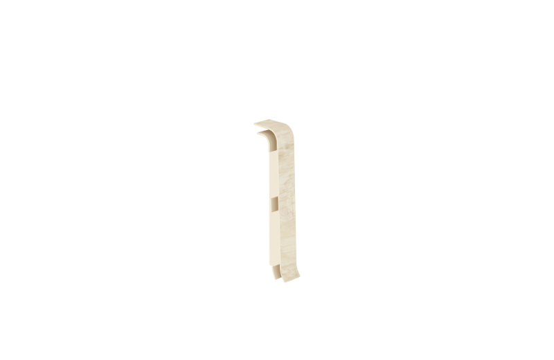 Terminatie plinta stanga/dreapta Vilo Esquero  6.66 x 2.2 cm, 2 pack