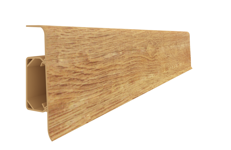 Plintă PVC Vilo Esquero 608 Stejar Rosu 250 x 2,2 x 6,66 cm