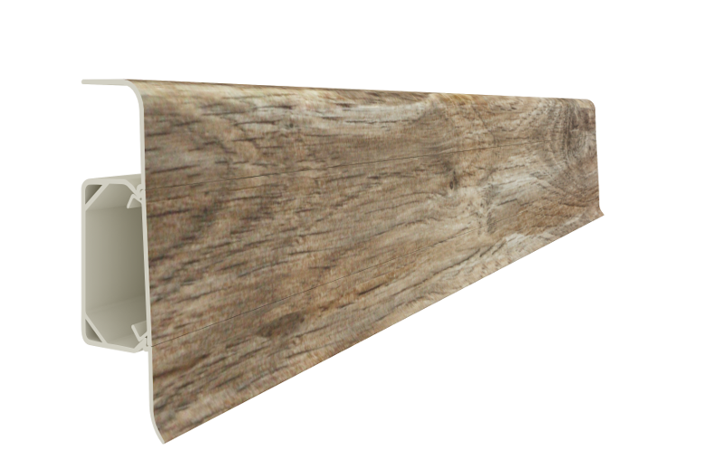 Plintă PVC Vilo Esquero 610 Stejar Ghinda 250 x 2,2 x 6,66 cm