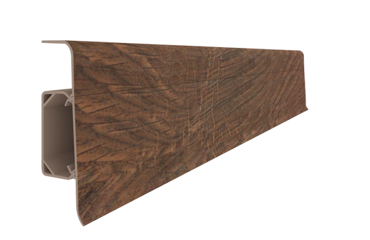 Plintă PVC Vilo Esquero 612 Stejar Pluta 250 x 2,2 x 6,66 cm