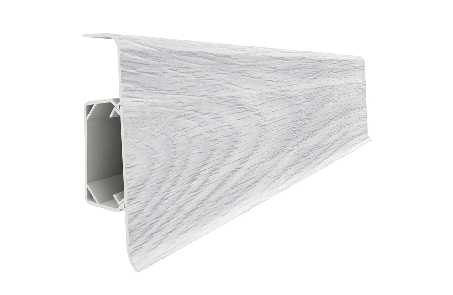 Plintă PVC Vilo Esquero 622 Stejar alb 250 x 2,2 x 6,66 cm