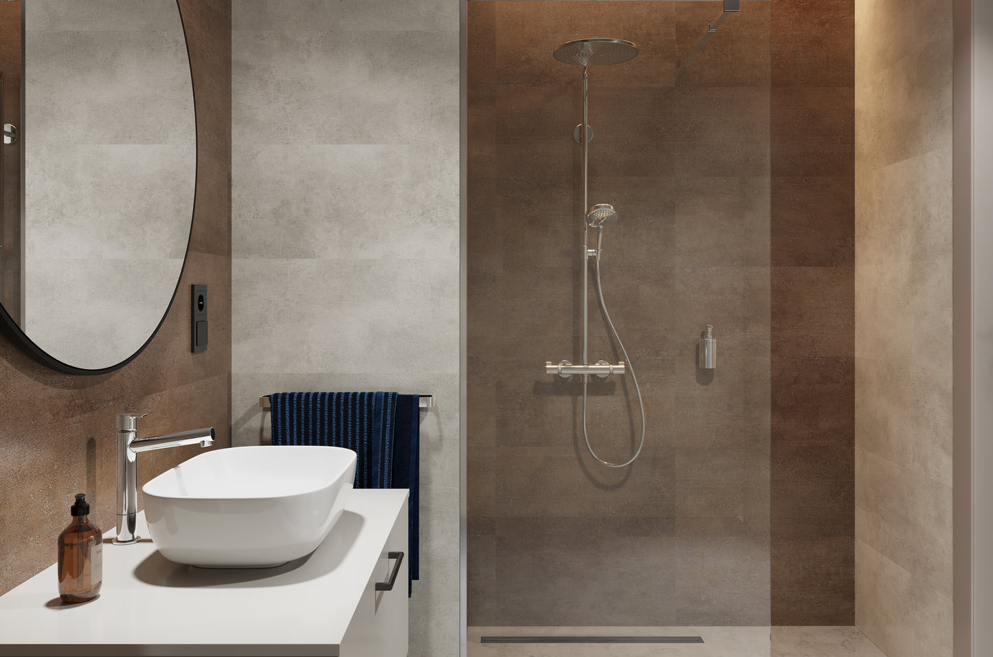 Panou de perete SPC Vilo Rusty