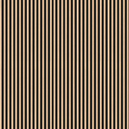 Panou riflaj Vox Linerio S-Line Natural Black Stripes 265 x 12.2 x 1.2 cm